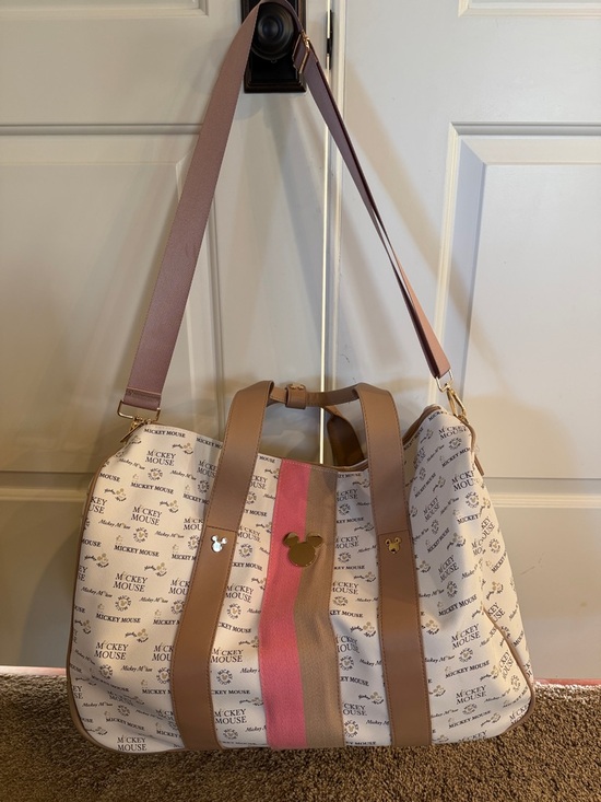 Disney Handbags - Disney Mickey Mouse Rolling Duffel Bag NWOT